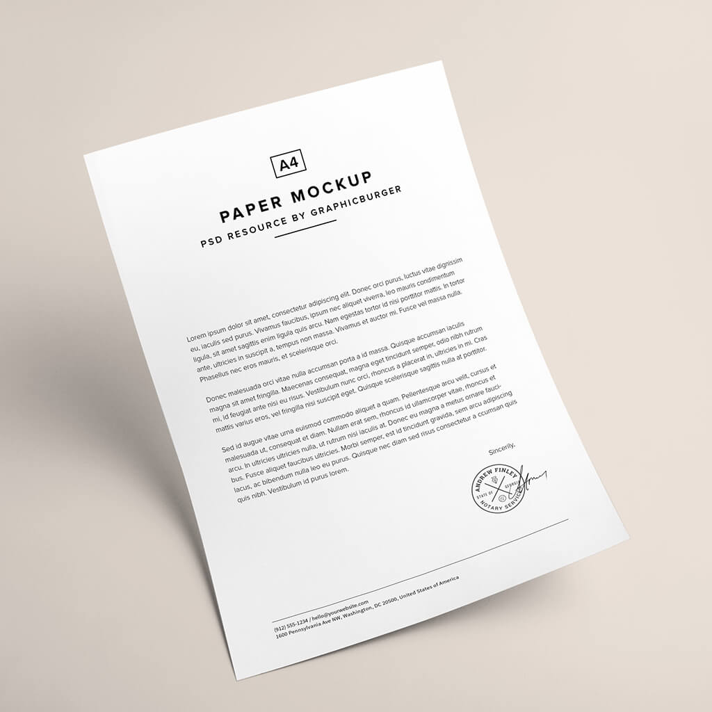 Economy Letterhead