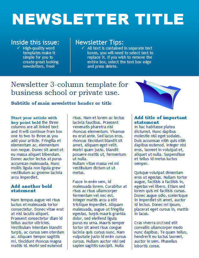 Newsletters
