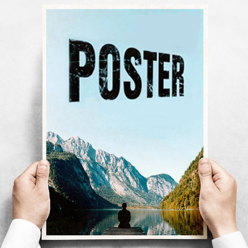 Glossy Paper Poster
